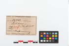 Etikett zu Bronzearmreif (NHMW-PRAE-024702)
